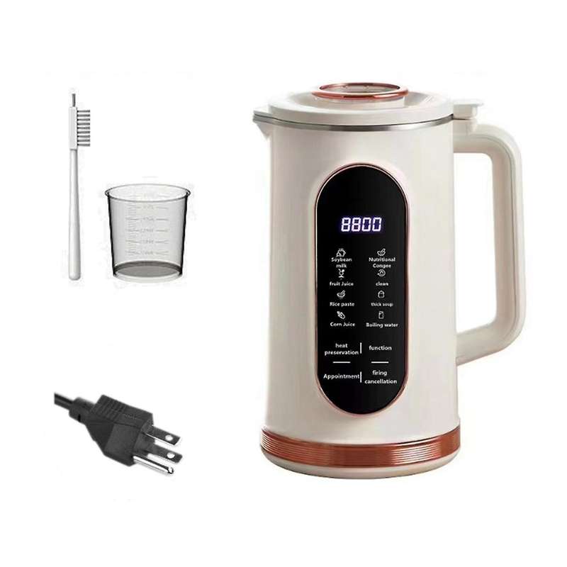 Electric Soy Milk Wall Breaking Machine 10-Leaf Blade Machine Juicer Blender Mixer Soybean Milk Make