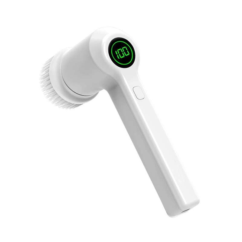 Electric Spin Scrubber for Bathroom Bathtub Cordless Power Spinning Scrub Brush Handheld Shower Cle