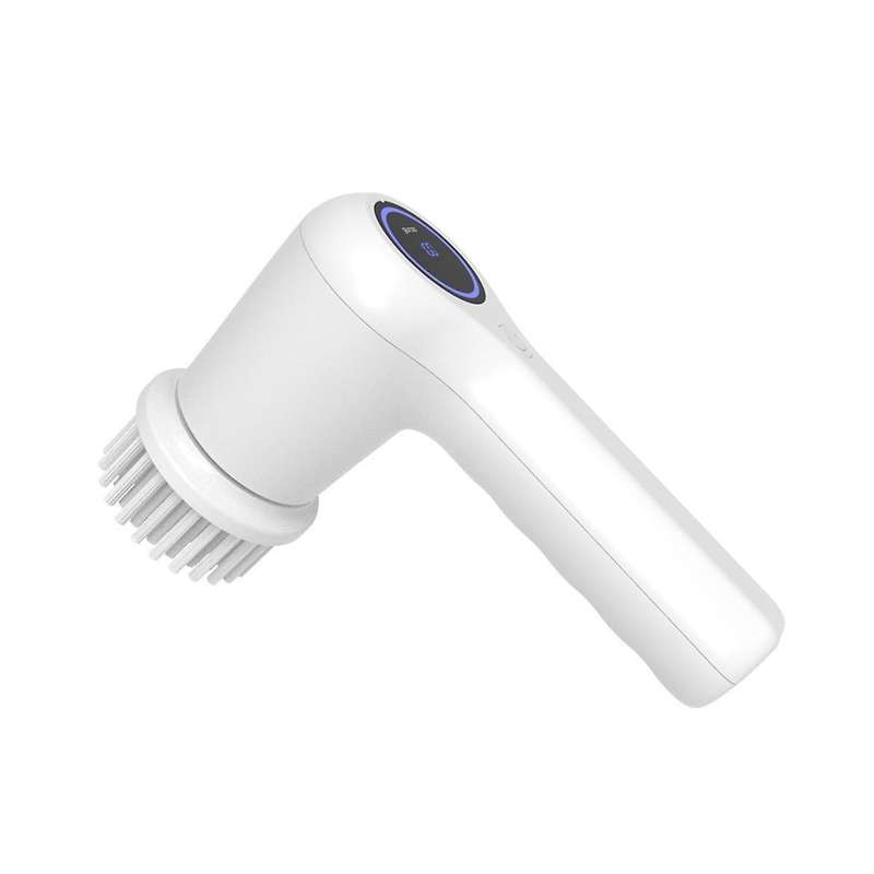 Electric Spin Scrubber Power Scrubber Cordless Electric Shower Scrubber with Led Display for Bathro