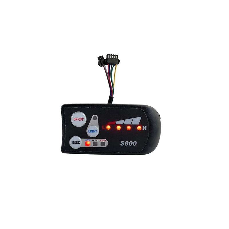 Electric Vehicle 36v48v Brushless Motor 6 Tubes 15a Intelligent Controller Led-s800 Instrument Acces