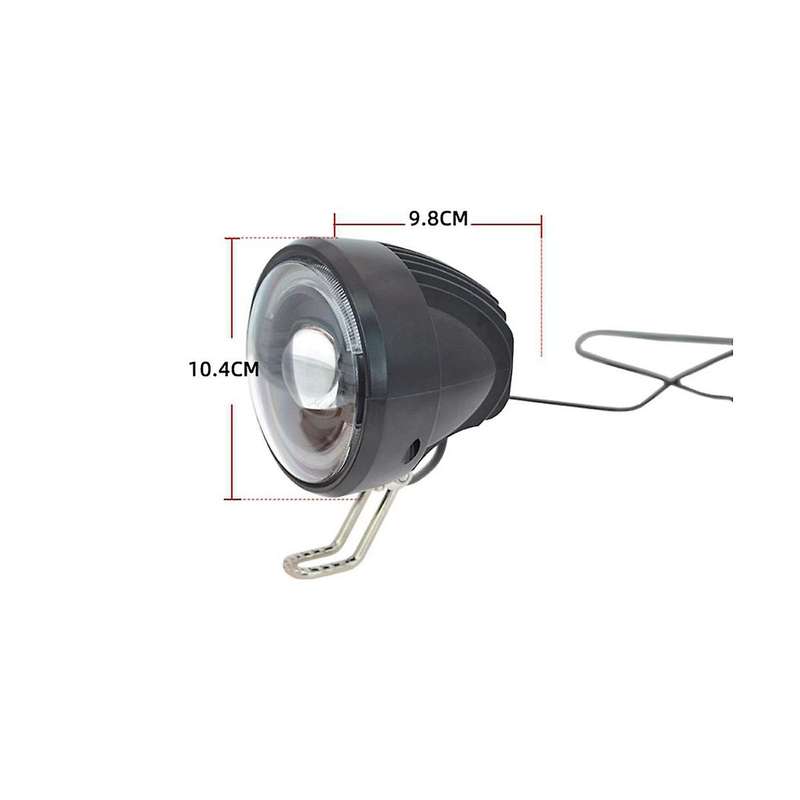 Electric Vehicle Headlight 4-in-1 Multi-function Spotlight Night Riding Highlight Headlight 36v-48v