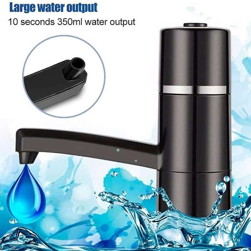 Electric Water Bottle Pump 5 Gallon,USB Wireless Portable Automatic Jug Drinking Dispenser Filter f