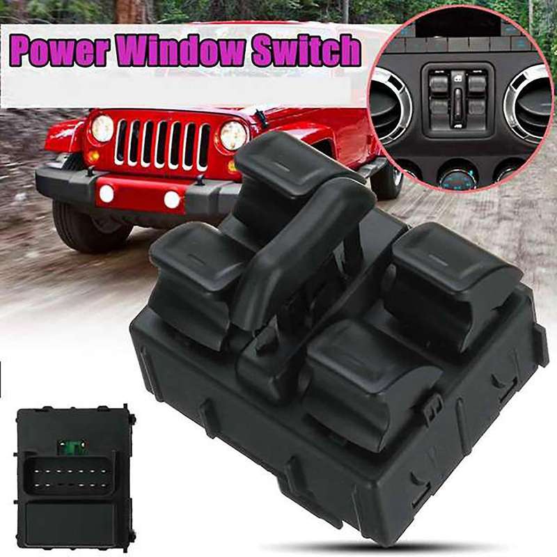 Electric Window Control Switch 68156217AA 68156217AB 68156217AC for 2011-2018 4 Door