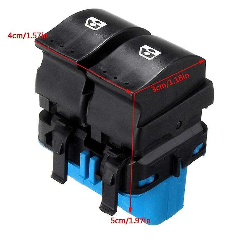 Electric Window Control Switch Front Right 8200108269 for Trafic 2 - NV400 MOVANO VIVARO