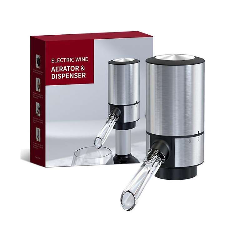 Electric Wine Aerator- Wine Decanter Pump Dispenser Gifts Set/Auto Wine Aerator Pourer Spout Bar To