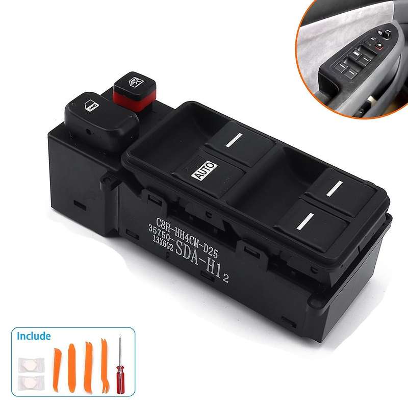 Electric Window Switch Left Driver Side for Accord 2003-2007 35750-SDA-H12
