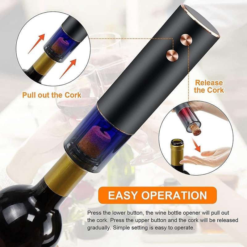 Electric Wine Bottle Opener,Rechargeable Automatic Corkscrew Wine Opener,for Home,Party,Bar,Restaura