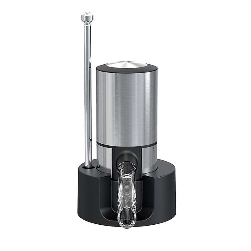 Electric Wine Decanter Dispenser with Base Quick Sobering Automatic Wine Decanter Aerator Pourer for
