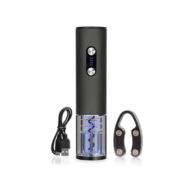 Electric Wine Opener Automatic Corkscrew Wine Openers for Beer Rechargeable Bottle Opener Foil Cutt