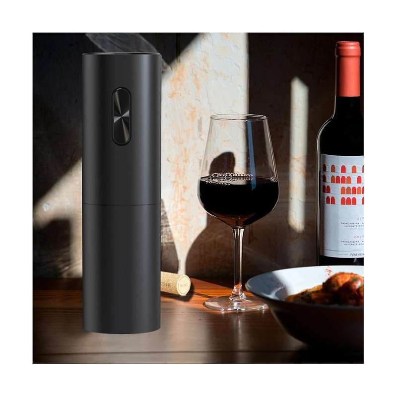 Electric Wine Opener Battery Operated Bottles Openers Reusable Wine Corkscrew for Kitchen Home Bar