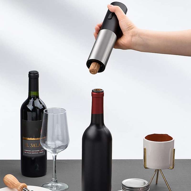 Electric Wine Opener,Rechargeable Electric Wine Corkscrew with Foil Cutter, for the Wine Lover'S Kit