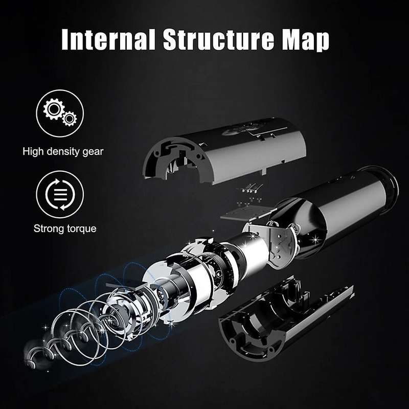 Electric Wine Opener,Rechargeable Electric Wine Corkscrew with Foil Cutter, for the Wine Lover'S Kit