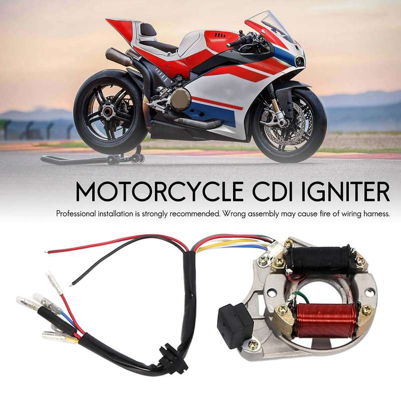 Electrics Stator Coil Wiring Harness Solenoid Relay for 4stroke Atv 50cc 70cc 110cc 125cc Pit Dirt B
