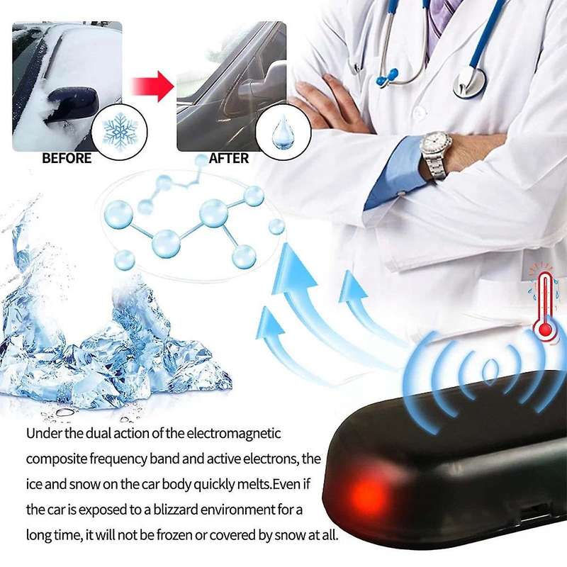 Electromagnetic Snow Removal Device Practical De-icer Multifunction Tool Save Time Snow Plow Snow S