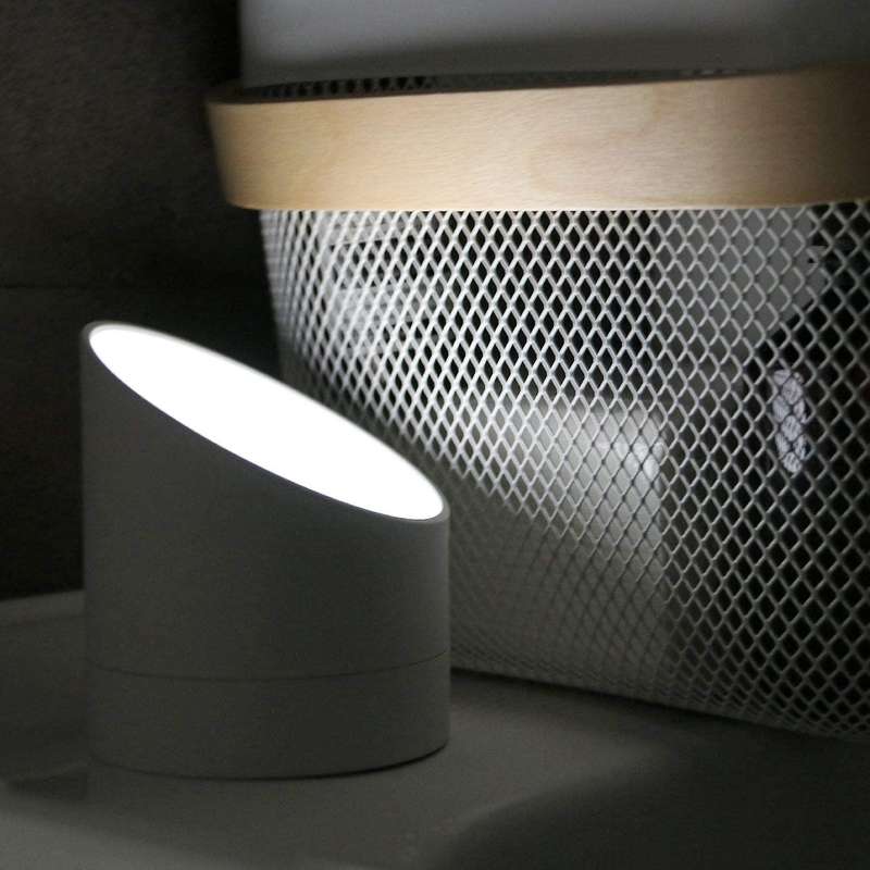Electronic Alarm Clock Modern Design with Motion Activated Modes & Soft Dimmable Light with USB Adap