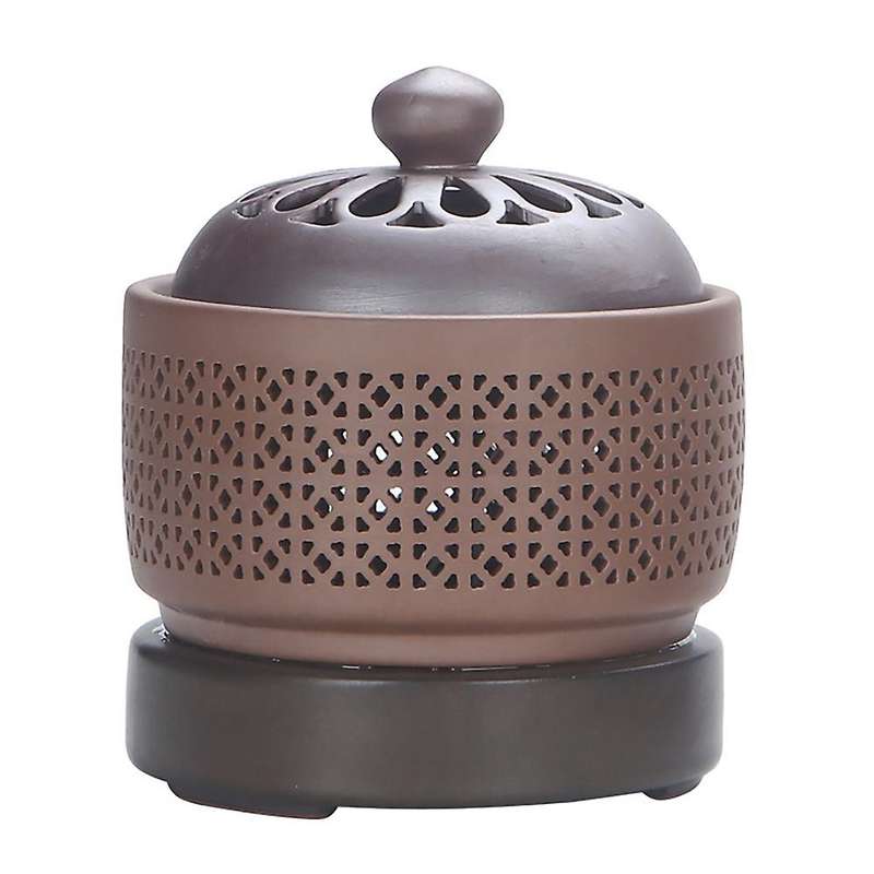 Electronic Aromatherapy Electric Incense Essential Oil Night Light 220v Timing Temperature Adjustme