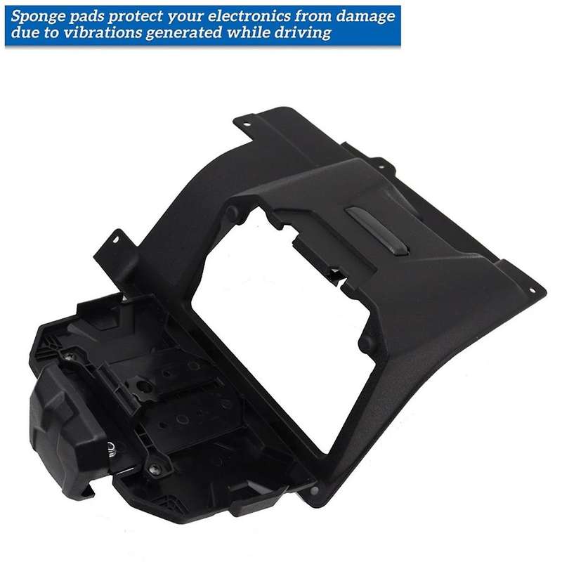 Electronic Device Holder with Storage Box Organizer Tray for Can Am HD5 HD8 HD10 MAX 2016-2023 Acce