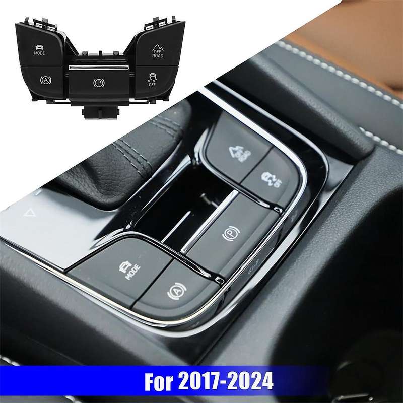 Electronic Handbrake Switch Button ESP HAS 566927225B for 2017-2024 Anti-Skid Driving Mode Parking S