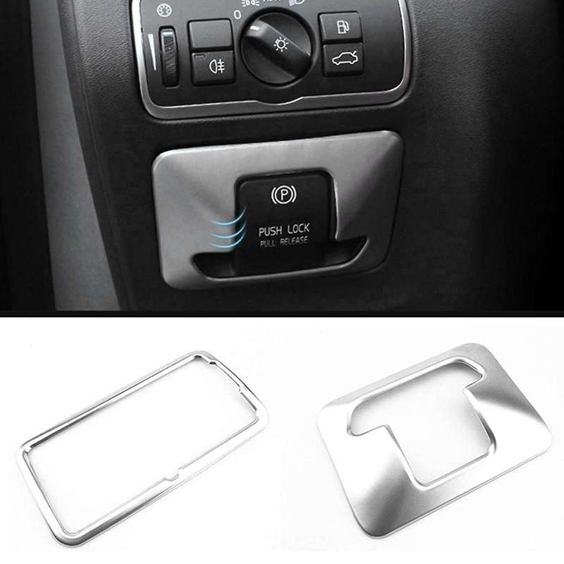 Electronic Handbrake Button Panel Trim Cover Fit for XC60 XC70 S60 S80 2010-2014