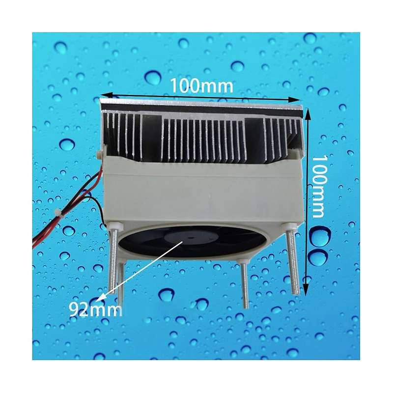 Electronic Refrigeration Board Electronic Refrigeration Platform Ultra-thin Desktop Cooler Dc12v 50