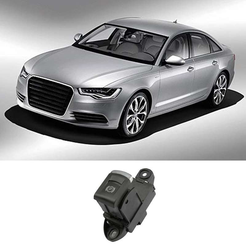 Electronic Parking Brake Handbrake Switch Button Fit for - A6 C6 A6 Allroad S6 RS6 4F1927225A 4F1927