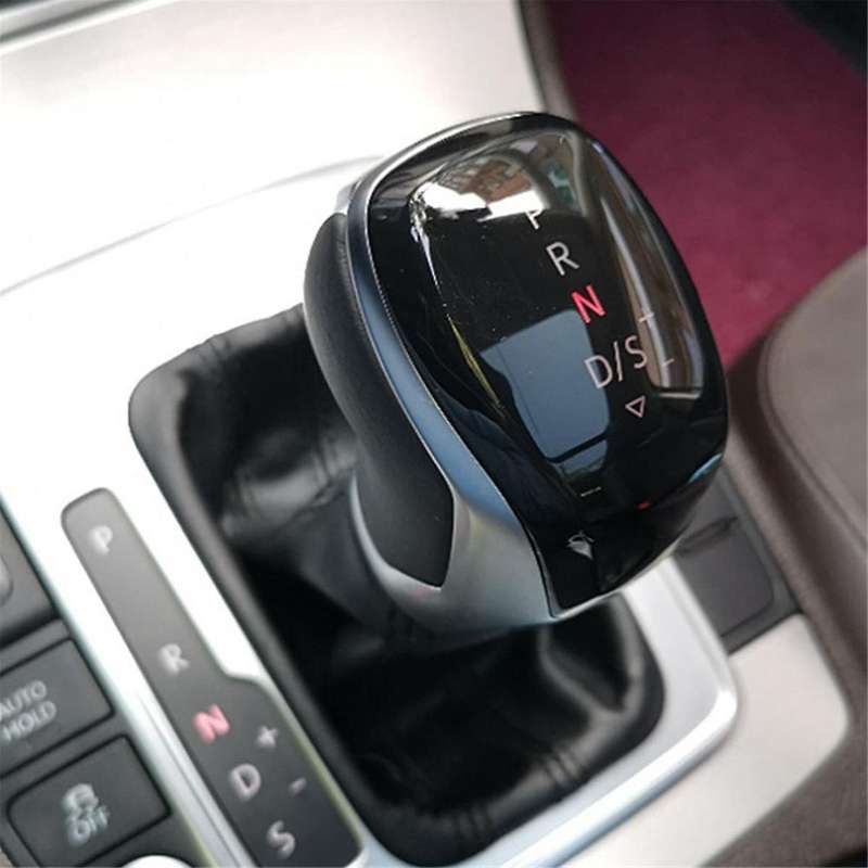 Electronic Shift Handle Led Gear Shift Knob for Golf Mk6 Mk7 B7 B8 Mk2 B White Light