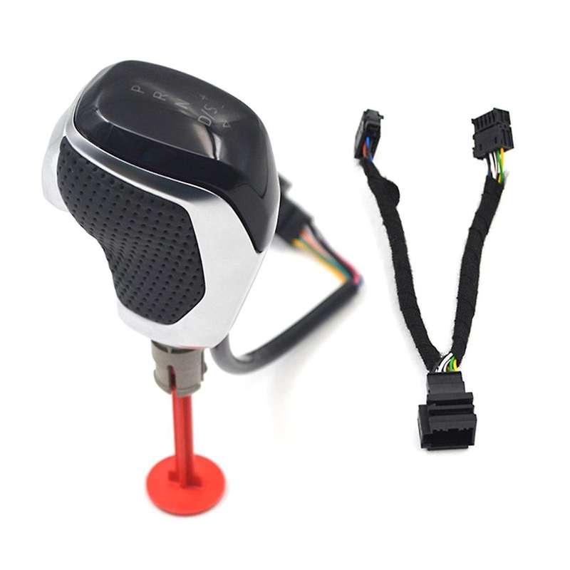 Electronic Shift Handle Led Gear Shift Knob for Golf Mk6 Mk7 B7 B8 Mk2 B White Light