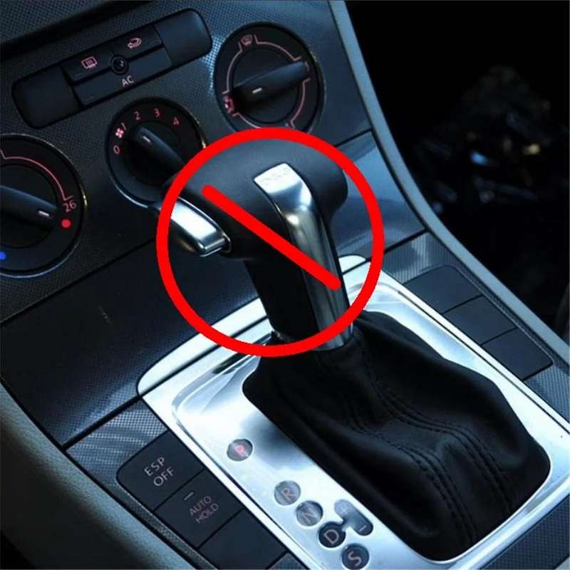 Electronic Shift Handle Led Gear Shift Knob for Golf Mk6 Mk7 B7 B8 Mk2 A White Light