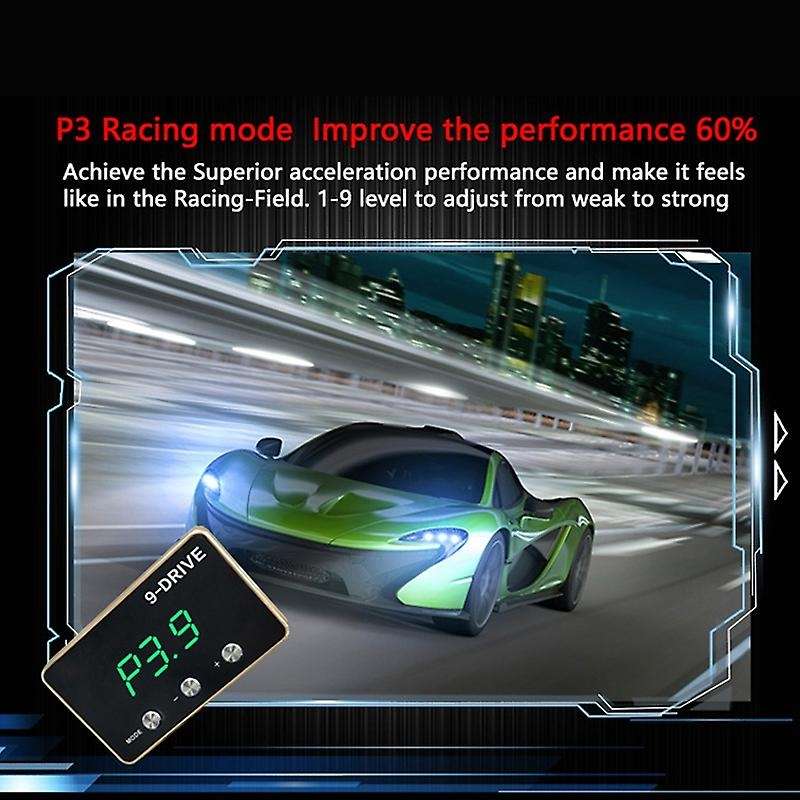 Electronic Throttle Accelerator Controller Car Booster Power Converter for 2005-2020 ALL ENGINES