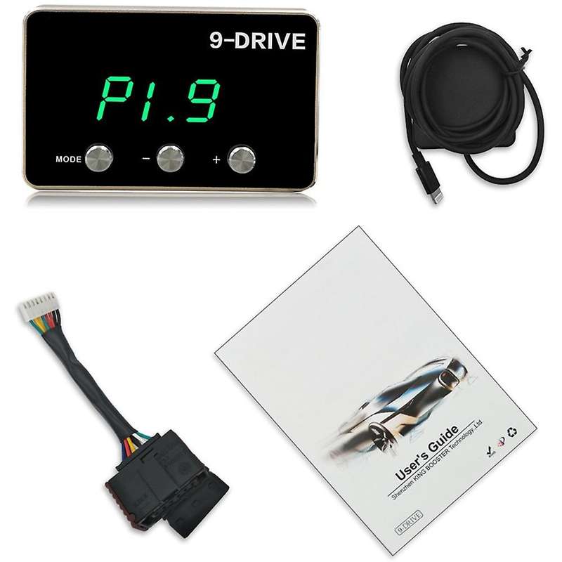 Electronic Throttle Controller 9 MODE Smart Driving Pedal Accelerator Fuel-Efficient for 2011-2019