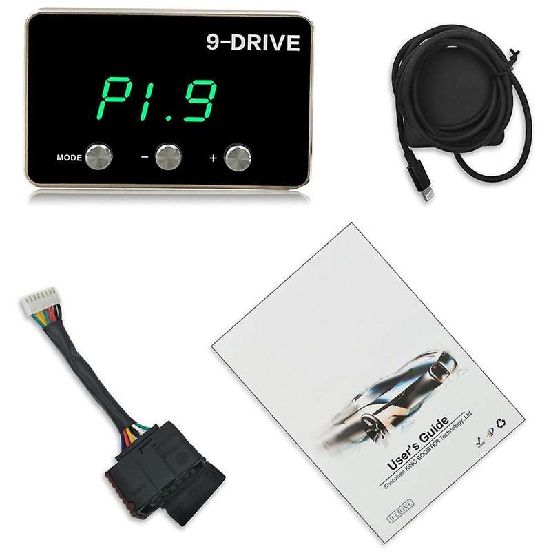 Electronic Throttle Controller 9 Mode Pedal Accelerator -efficient for Wrangler Jk Ram 1500