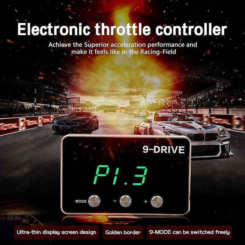 Electronic Throttle Controller 9 Mode Pedal Accelerator -efficient for Wrangler Jk Ram 1500