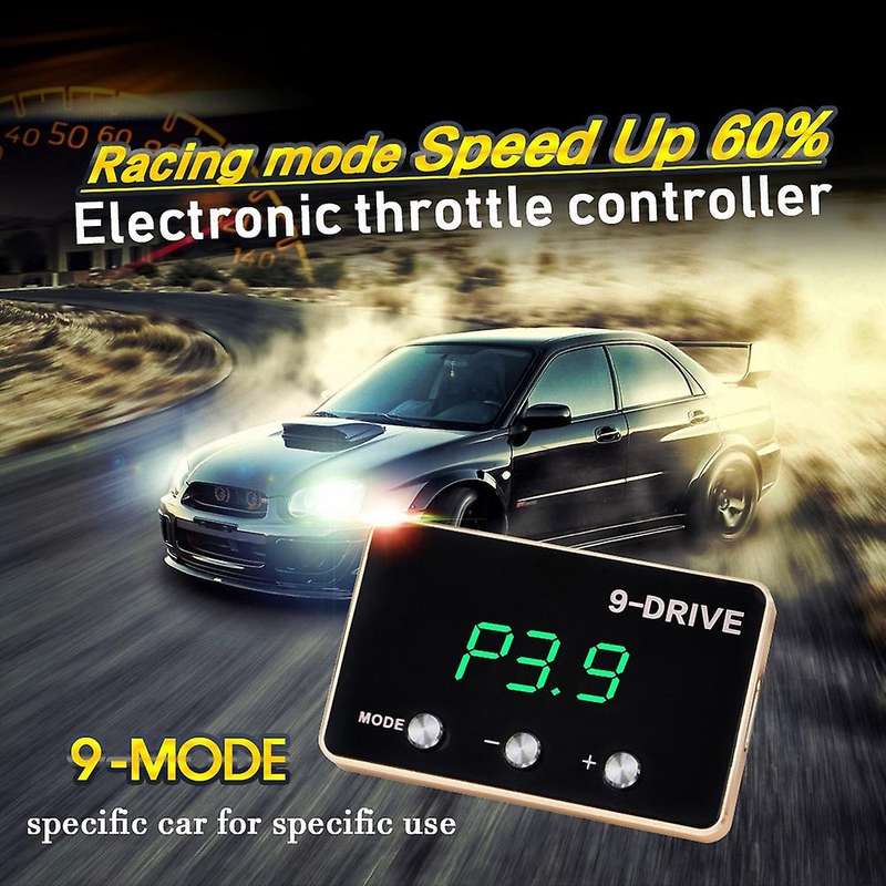 Electronic Throttle Controller 9 MODE Pedal Accelerator Fuel-Efficient for 2005-2019
