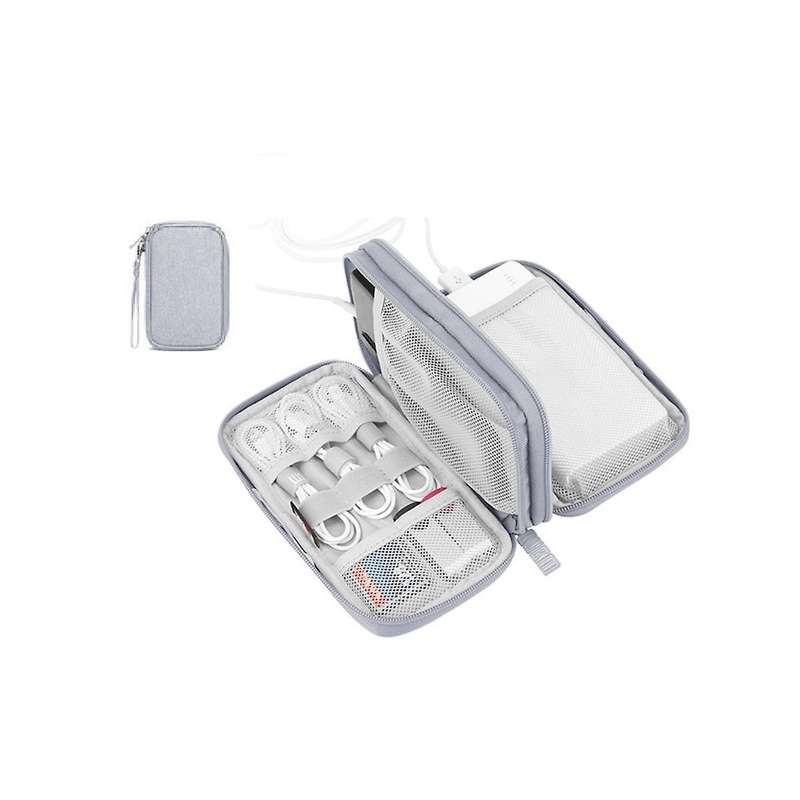 Electronics Organizer,travel Cord Organizer Bag,water Resistant Double Layers Pouch Carry Case For