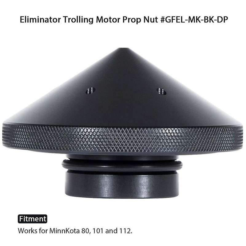 Eliminator Prop Nut GFEL---DP Replace for T-H Marine for MinnKota 80, 101 and 112