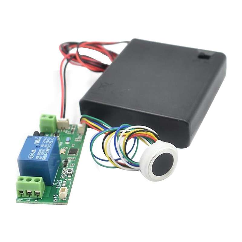 Embedded Finger Reader & Access Board+battery Case 50pcs Finger 12v Or 24v Power Supply Finger Cont