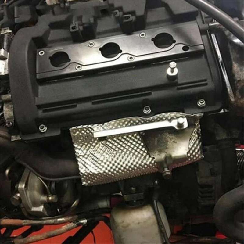 Embossed Aluminum Heat Shield, Exhaust Pipe Heat Shield and Automobile General Heat Insulation Alumi