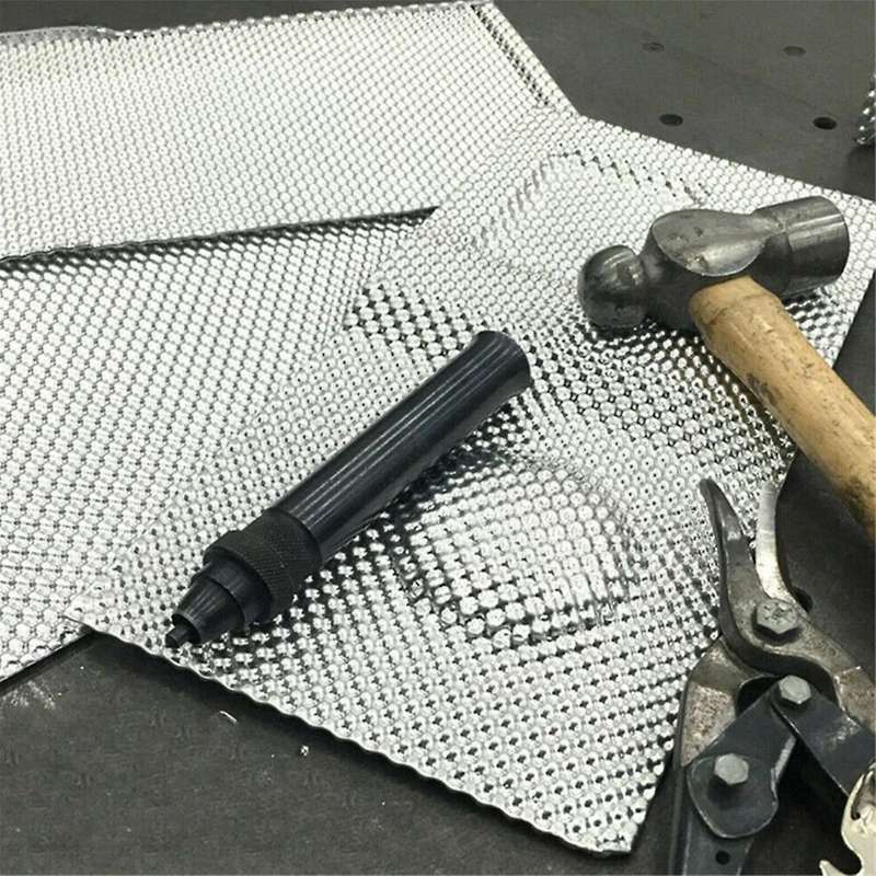 Embossed Aluminum Heat Shield, Exhaust Pipe Heat Shield and Automobile General Heat Insulation Alumi