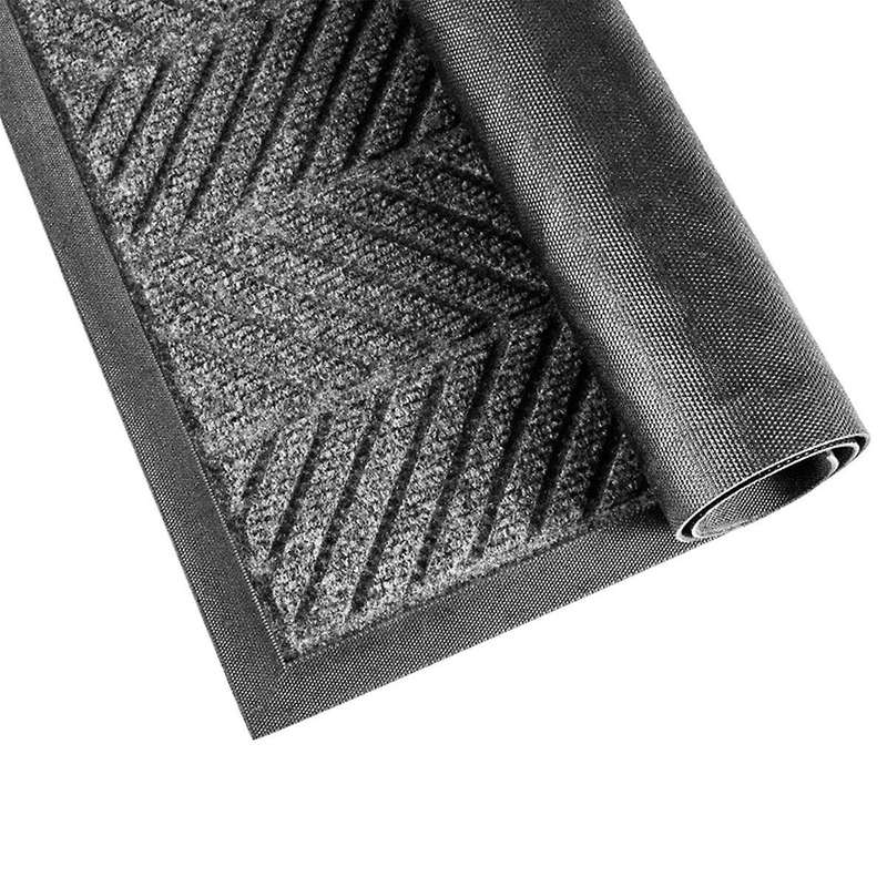 Embossed Type Non- Heavy Duty Rubber Barrier Mat Hallway Kitchen Runner Rug Door Mat