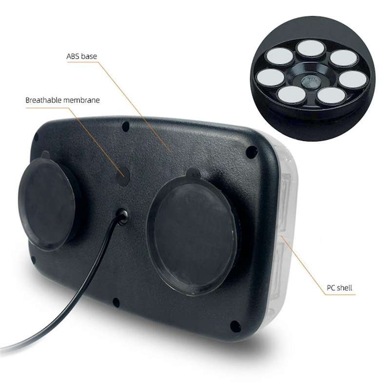 Emergency Car Roof Strobe Light Signal Light Flashing Safety Warning Light Wireless Emergency Flash