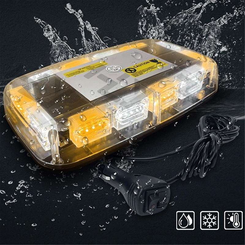 Emergency Car Roof Strobe Light Signal Light Flashing Safety Warning Light Wireless Emergency Flash
