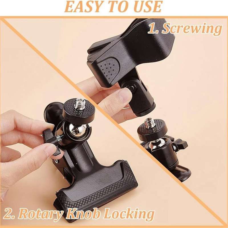 Embroidery Hoop Stand Metal Clip Stand Adjustable Rotating Embroidery Stand Embroidery Table Clip Pl