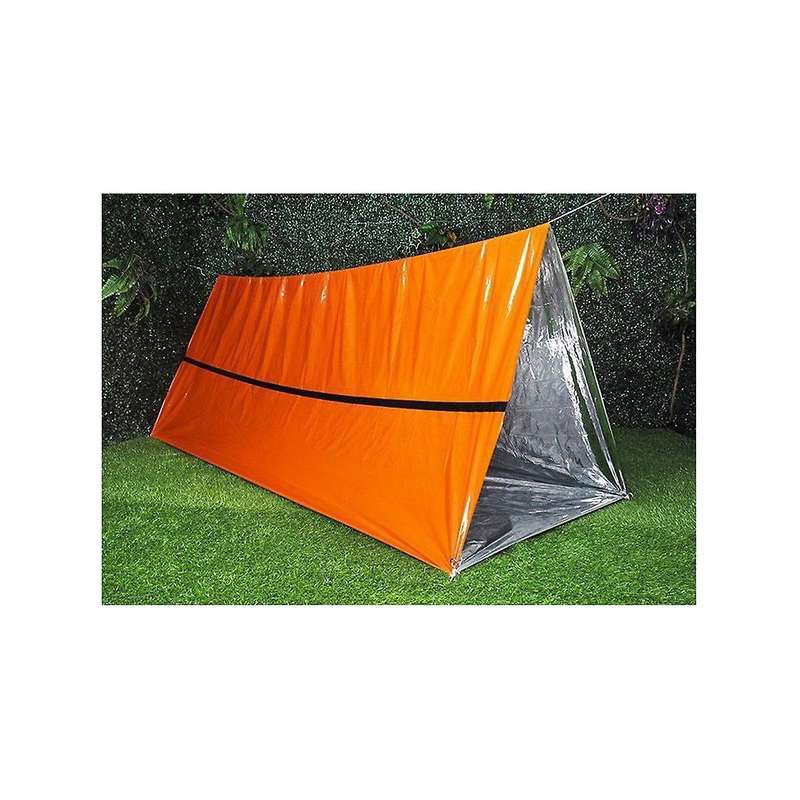 Emergency Tent Camping Shelter Portable Pe Emergency Tent Resistant and Reusable Outdoor Activities
