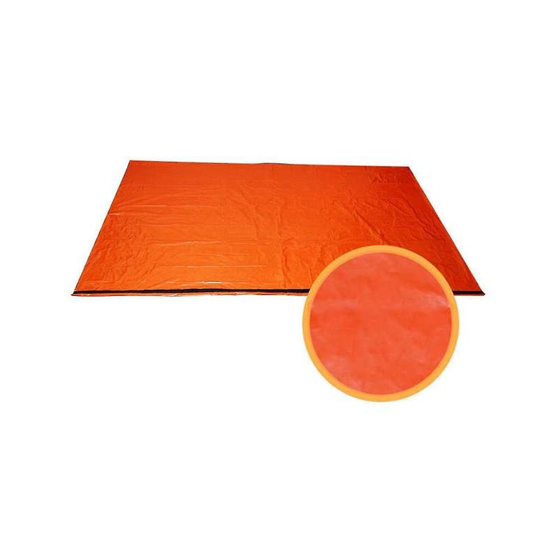 Emergency Tent Camping Shelter Portable Pe Emergency Tent Resistant and Reusable Outdoor Activities