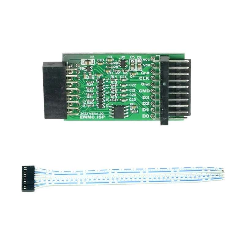 EMMC-ISP Special Adapter Online Programming Anti-Interference for T48 (TL866-3G) Programmer Only