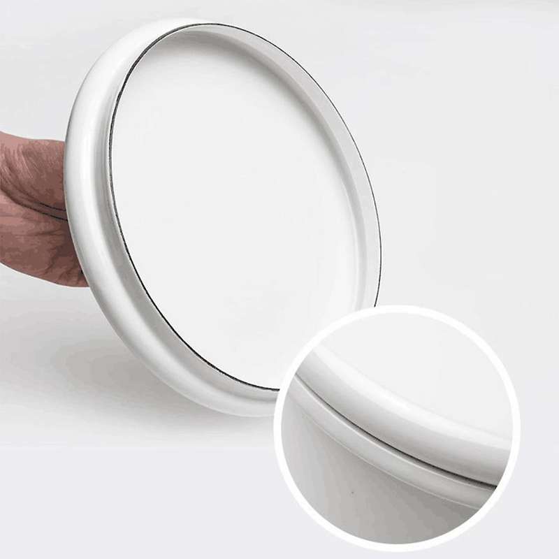 Enamel Small Milk Pot Thickened Soup Pot with Lid Enamel White Pot Soup Induction Cooker