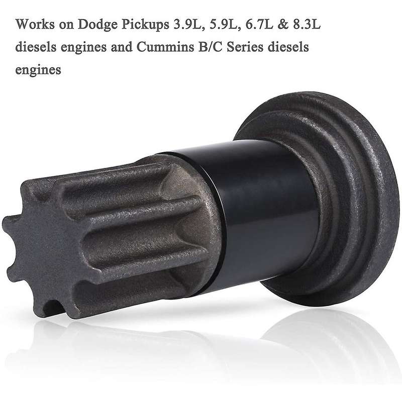 Engine Barring Rotating Tool for Series & Pickups 3.9L 5.9L 6.7L MX 13 for Paccar T880 Truck
