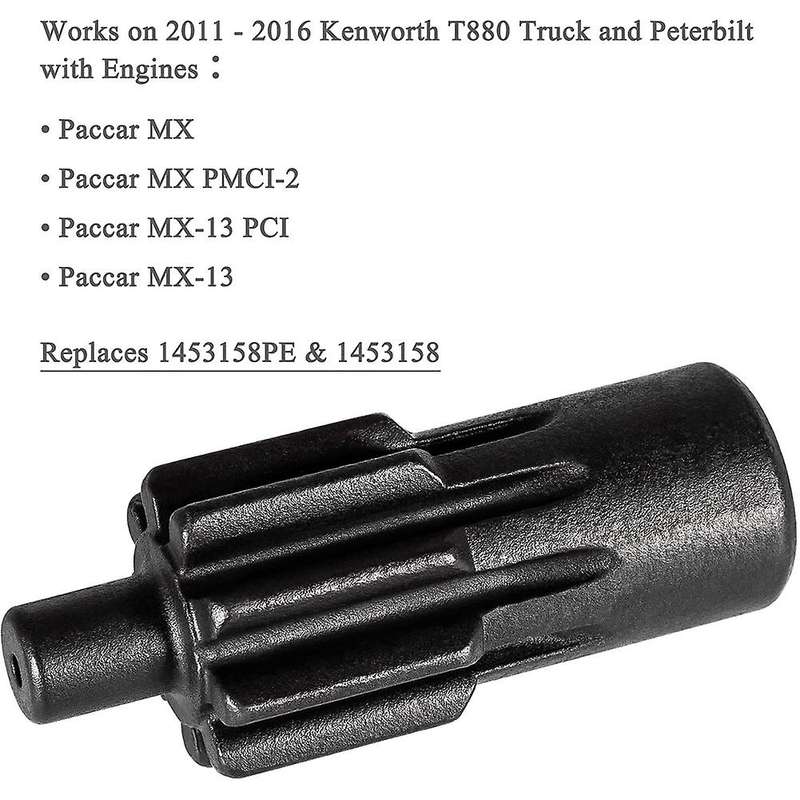 Engine Barring Rotating Tool for Series & Pickups 3.9L 5.9L 6.7L MX 13 for Paccar T880 Truck