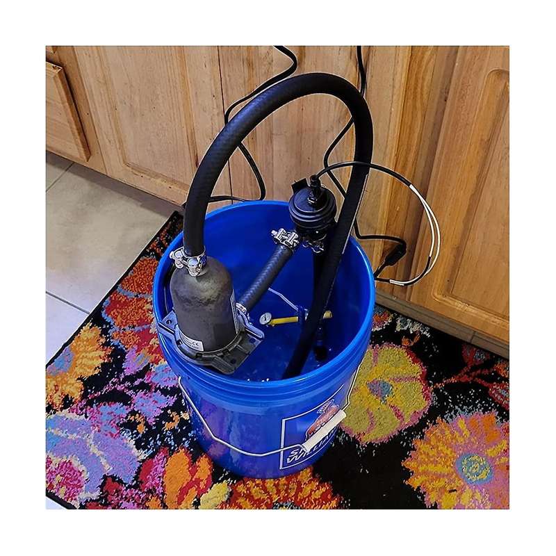 Engine Block Heater ,self-circulation Engine Water Heater Black Preheater for Generators Trucks Gas