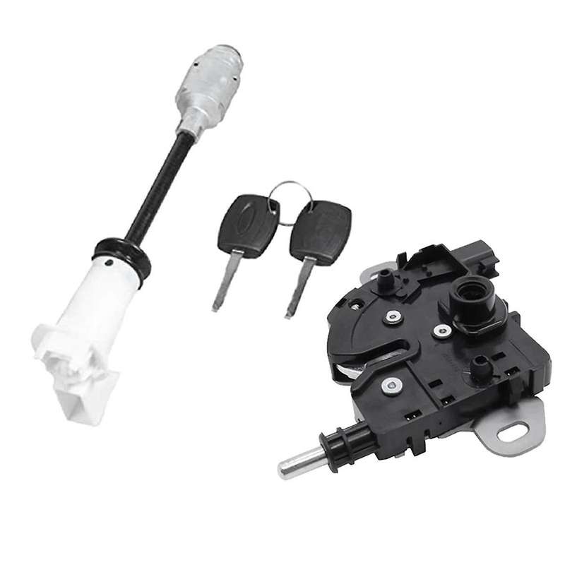Engine Bonnet Hood Lock with Long Rod Release Lock Latch and 2 Keys for Focus Mk2 2004-2012 1343577